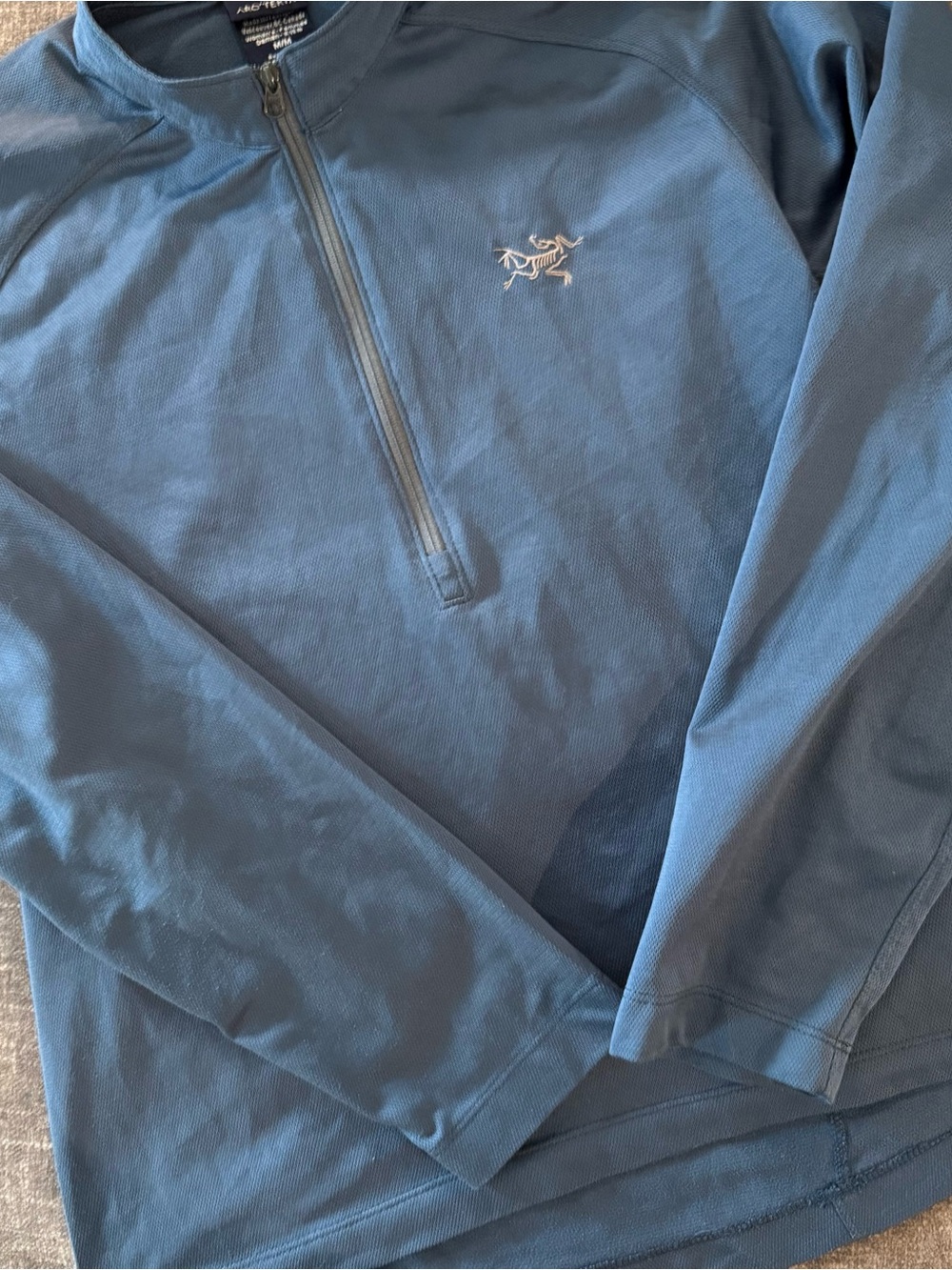 Arc'teryx Rho AR zip neck base layer - Picture 2 of 5
